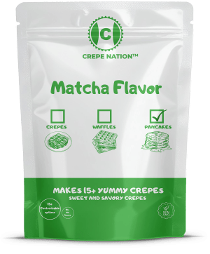Fluffy Matcha Flavor Pancake Mix