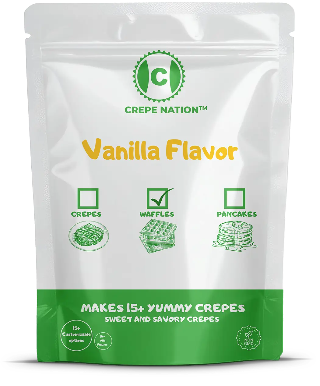 Classic Vanilla Flavored Waffle Mix
