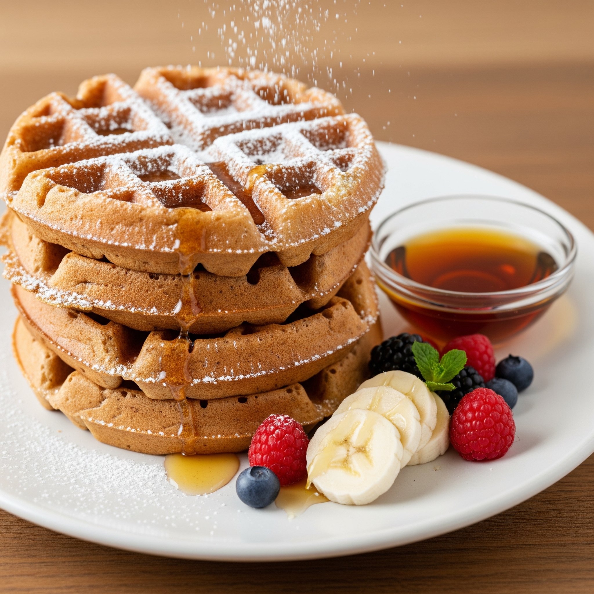 Organic Whole Wheat Waffle Mix - Image 3