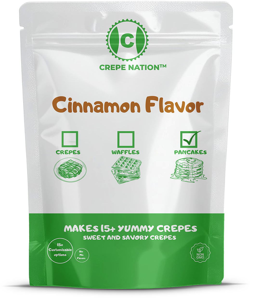 Delicious Cinnamon Flavor Pancakes