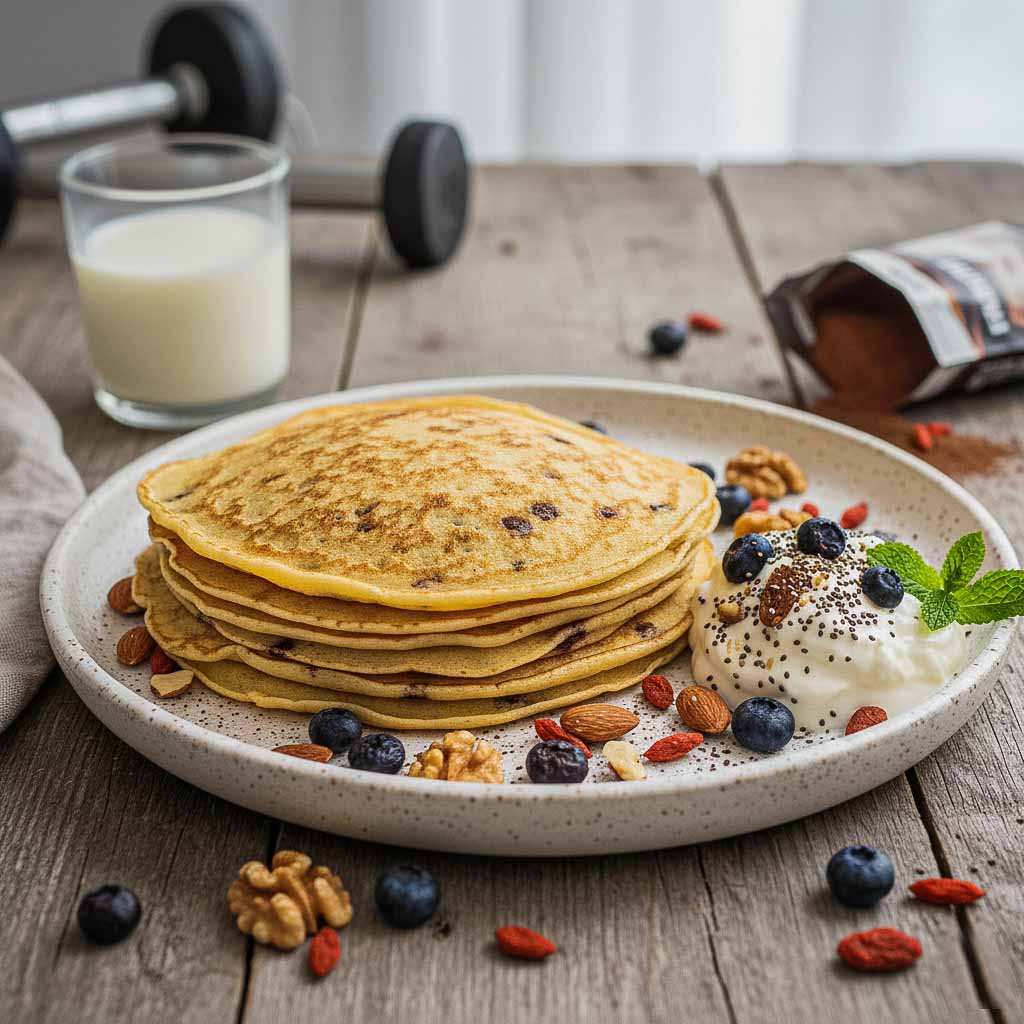 Power-Blend Protein Chocolate Chip Crepe Mix - Image 2